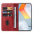 For vivo iQOO 9 SE Magnetic Closure Leather Phone Case(Red)