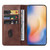 For vivo X50 5G Magnetic Closure Leather Phone Case(Brown) For vivo X50 5G Magnetic Closure Leather Phone Case(Brown)