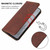 For Realme GT Master Magnetic Closure Leather Phone Case(Brown)