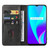 For Realme C12 Magnetic Closure Leather Phone Case(Black)