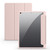 For iPad 10.2 2021/2020/2019 Acrylic 3-folding Smart Leather Tablet Case(Pink)