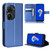 For ASUS Zenfone 9 Diamond Texture Leather Phone Case(Blue) For ASUS Zenfone 9 Diamond Texture Leather Phone Case(Blue)