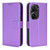 For ASUS Zenfone 9 Diamond Texture Leather Phone Case(Purple) For ASUS Zenfone 9 Diamond Texture Leather Phone Case(Purple)