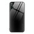 For Honor 20 Pro Texture Gradient Glass TPU Phone Case(Black)