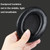 2 PCS Breathable Foam Headphone Earmuffs with Buckle For Sennheiser Momentum 3, Spec: Black Lambskin