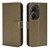 For ASUS Zenfone 9 Diamond Texture Leather Phone Case(Brown) For ASUS Zenfone 9 Diamond Texture Leather Phone Case(Brown)