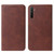 For Realme X50 Pro 5G Magnetic Closure Leather Phone Case(Brown)