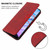 For Realme Q2 Pro Magnetic Closure Leather Phone Case(Red)