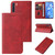 For OPPO F15 Magnetic Closure Leather Phone Case(Red) For OPPO F15 Magnetic Closure Leather Phone Case(Red)