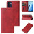 For OPPO Reno7 5G Global / Find X5 Lite Magnetic Closure Leather Phone Case(Red)