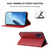 For OPPO Reno7 5G Global / Find X5 Lite Magnetic Closure Leather Phone Case(Red)