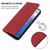 For OPPO Reno7 5G Global / Find X5 Lite Magnetic Closure Leather Phone Case(Red)