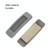 5 Sets Rectangular Paste Assist Door Windows Handle Refrigerator Cabinet Door Handle(Black)