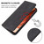 For OPPO F17 Magnetic Closure Leather Phone Case(Black)