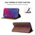 For OPPO Reno Z Magnetic Closure Leather Phone Case(Brown)