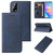 For Realme Q2 Magnetic Closure Leather Phone Case(Blue)