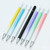 AT-28 Macarone Color Passive Capacitive Pen Mobile Phone Touch Screen Stylus with 2 Pen Head(White)