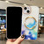 For iPhone 14 Marble MagSafe Clear Phone Case For iPhone  14(Red)