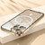 For iPhone 14 Pro MagSafe Frosted Metal Phone Case(Gold)