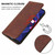 For Honor 8A Pro Magnetic Closure Leather Phone Case(Brown)