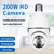 A6 2MP HD Light Bulb WiFi Camera Support Motion Detection/Two-way Audio/Night Vision/TF Card With 32G Memory Card