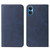 For Honor X7 Magnetic Closure Leather Phone Case(Blue)