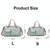 B-X336 Large Capacity Waterproof Travel Gym Bag Luggage Bag, Size: S(Light Grey)