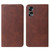 For Honor 70 Magnetic Closure Leather Phone Case(Brown)