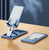 028 Portable Foldable Aluminum Alloy Phone Live Holder(Blue)