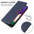 For Samsung Galaxy A22 5G JP Version Magnetic Closure Leather Phone Case(Blue)