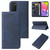 For Samsung Galaxy A03s 166mm Magnetic Closure Leather Phone Case(Blue)