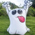 Halloween Bar Haunted House Shopping Mall Inflatable Decoration, Size: 72CM glowing Ghost