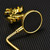 Christmas Decorative Hook Cartoon Christmas Hanger, Spec: Gold Deer