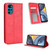 For Motorola Moto E32s / G22 Magnetic Buckle Retro Texture Leather Phone Case(Red)