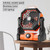 X3 Outdoor Portable Fan USB Charging Air Cooling Fan with LED Night Lamp (Green)