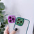 For iPhone 13 Cat-eye Electroplating TPU + Acrylic Phone Case(Blue)