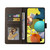 For Samsung Galaxy A51 4G GQUTROBE Skin Feel Magnetic Leather Phone Case(Brown)