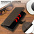 For Samsung Galaxy A51 4G GQUTROBE Skin Feel Magnetic Leather Phone Case(Brown)