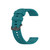 For Xiaomi MI Watch Sport 22mm Solid Color Soft Silicone Watch Band(Green)