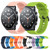 For Xiaomi MI Watch S1 Pro 22mm Solid Color Soft Silicone Watch Band(Black)