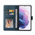 For Samsung Galaxy S21+ 5G GQUTROBE Skin Feel Magnetic Leather Phone Case(Blue)