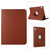 For iPad 10th Gen 10.9 2022 360 Degree Rotation Litchi Texture Flip Leather Tablet Case with Holder (Brown)