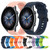 For Amazfit GTR 3 Pro 22mm Solid Color Soft Silicone Watch Band(Orange)