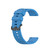 For Garmin Forerunner 645 Music 20mm Solid Color Soft Silicone Watch Band(Blue)
