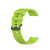 For Amazfit Pop Pro 20mm Solid Color Soft Silicone Watch Band(Lime Green)