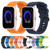 For Amazfit Pop Pro 20mm Solid Color Soft Silicone Watch Band(Lime Green)