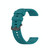 For Samsung Galaxy Watch 4 44mm 20mm Solid Color Soft Silicone Watch Band(Green)