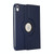 For iPad 10th Gen 10.9 2022 360 Degree Rotation Litchi Texture Flip Leather Tablet Case with Holder (Blue)
