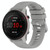 For Xiaomi MI Watch S1 22mm Solid Color Soft Silicone Watch Band(Grey)