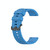For Garmin Venu 20mm Solid Color Soft Silicone Watch Band(Blue)